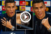Ronaldo draagt ontzettend duur horloge
